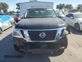 2019 Nissan Armada SL with VIN JN8AY2ND6K9090388, listed as a Copart auction lot 68142274 with 98,736 mi miles and Salvage Title. Bid and sale history available at carsss.com. Image 5.