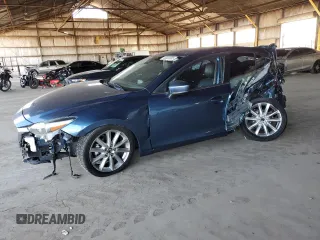 2017 Mazda 3 Touring with VIN JM1BN1L71H1131212, listed as a Copart auction lot 43833365 with Not Provided miles and Salvage Title. Bid and sale history available at carsss.com. Image 1.