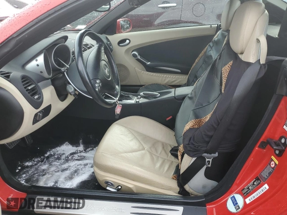 2005 Mercedes-Benz SLK-Class with VIN WDBWK56F25F037759, listed as a Copart auction lot 73994784 with 79,293 mi miles and Non Repairable. Bid and sale history available at carsss.com. Image 7.