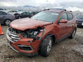 2017 Hyundai Santa Fe 2.0T z VIN 5XYZUDLAXHG471408, wystawiony jako Copart lot #45493115 z przebiegiem 227 867 mil mil oraz Szkoda całkowita • Salvage title. Historia ofert i sprzedaży dostępna na DreamBid. Obrazek 1.
