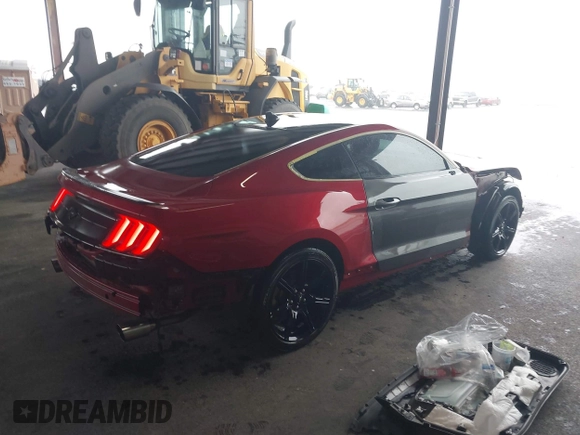 2020 Ford Mustang EcoBoost with VIN 1FA6P8TH9L5181750, listed as a IAAI auction lot 41942045 with 95,844 mi miles. Bid and sale history available at carsss.com. Image 4.