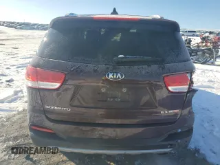 2016 Kia Sorento EX with VIN 5XYPH4A17GG030963, listed as a Copart auction lot 45870525 with 168,357 mi miles and Salvage title. Bid and sale history available at DreamBid. Image 6.