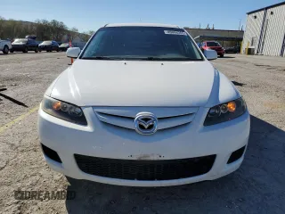 2008 Mazda 6 i Sport VE with VIN 1YVHP80C985M32697, listed as a Copart auction lot 46066365 with 220,856 mi miles and Salvage Title. Bid and sale history available at carsss.com. Image 5.