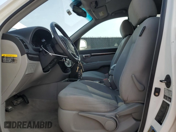 2007 Hyundai Santa Fe SE with VIN 5NMSH13E67H098444, listed as a Copart auction lot 57073465 with 158,306 mi miles and Salvage title. Bid and sale history available at DreamBid. Image 7.