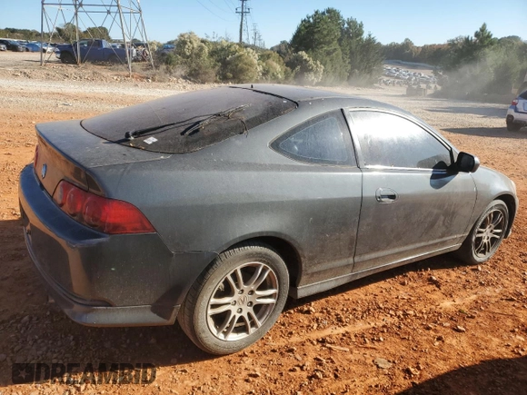 2006 Acura RSX with VIN JH4DC54856S018642, listed as a Copart auction lot 76613654 with 189,272 mi miles and Salvage Title. Bid and sale history available at carsss.com. Image 3.