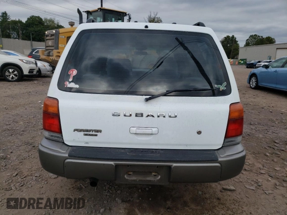 1999 Subaru Forester S with VIN JF1SF6555XH730230, listed as a Copart auction lot 71795924 with 103,455 mi miles and Salvage Title. Bid and sale history available at carsss.com. Image 6.