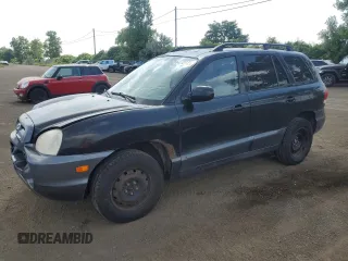 2006 Hyundai Santa Fe with VIN KM8SB13D16U032380, listed as a Copart auction lot 64292715 with 196,116 mi miles and Salvage title. Bid and sale history available at DreamBid. Image 1.