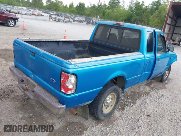 1995 Ford Ranger XL with VIN 1FTCR14A3SPA36321, listed as a IAAI auction lot 42094869 with 123,554 mi miles and . Bid and sale history available at DreamBid. Image 4.