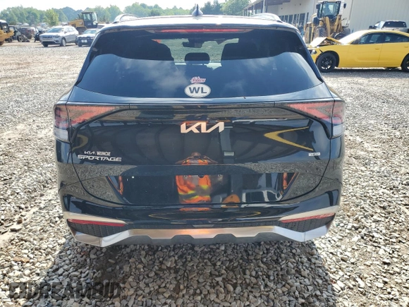 2023 Kia Sportage SX-Prestige with VIN KNDPXCAG4P7037500, listed as a Copart auction lot 56553875 with 34,906 mi miles and Salvage title. Bid and sale history available at DreamBid. Image 6.