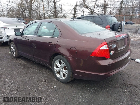 2012 Ford Fusion SE with VIN 3FAHP0HA5CR140714, listed as a IAAI auction lot 41742205 with 116,952 mi miles and . Bid and sale history available at carsss.com. Image 3.