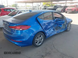 2018 Hyundai Elantra SEL with VIN 5NPD84LF9JH380476, listed as a IAAI auction lot 42032354 with 60,289 mi miles. Bid and sale history available at carsss.com. Image 4.