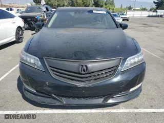 2014 Acura RLX Tech Pkg with VIN JH4KC1F57EC003829, listed as a Copart auction lot 74345714 with 194,305 mi miles and Salvage Title. Bid and sale history available at carsss.com. Image 5.