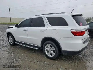 2013 Dodge Durango Crew with VIN 1C4RDHDG4DC535385, listed as a Copart auction lot 50942175 with 211,719 mi miles and Salvage Title. Bid and sale history available at carsss.com. Image 2.