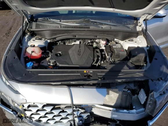 2021 Hyundai Santa Fe SEL with VIN 5NMS6DAJXMH334824, listed as a Copart auction lot 45962085 with 36,962 mi miles and Salvage Title. Bid and sale history available at carsss.com. Image 12.