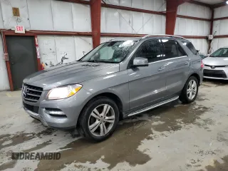 2013 Mercedes-Benz M with VIN 4JGDA5HB6DA180761, listed as a Copart auction lot 51044665 with 121,055 mi miles and Salvage Title. Bid and sale history available at carsss.com. Image 1.