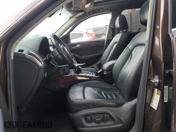 2011 Audi Q5 Premium with VIN WA1CFAFP4BA095028, listed as a Copart auction lot 46367215 with 156,682 mi miles and Salvage title. Bid and sale history available at DreamBid. Image 7.