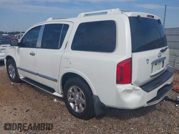 2004 Infiniti QX56 with VIN 5N3AA08C54N808162, listed as a IAAI auction lot 42040379 with 248,209 mi miles and . Bid and sale history available at DreamBid. Image 3.
