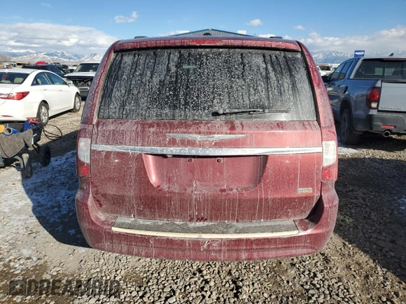 2014 Chrysler Town & Country Touring with VIN 2C4RC1BG0ER307003, listed as a Copart auction lot 44951475 with 135,245 mi miles and Salvage Title. Bid and sale history available at carsss.com. Image 6.