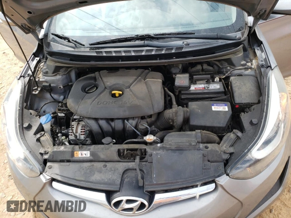 2016 Hyundai Elantra SE с VIN KMHDH4AE6GU493032, выставлен на аукционе Copart как лот 54873325 с пробегом 121 567 миль миль и Списание • Salvage title. История ставок и продаж доступна на DreamBid. Изображение 11.