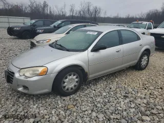 2004 Chrysler Sebring LX with VIN 1C3EL46X94N165017, listed as a Copart auction lot 81813454 with 63,707 mi miles and Clean Title. Bid and sale history available at carsss.com. Image 1.