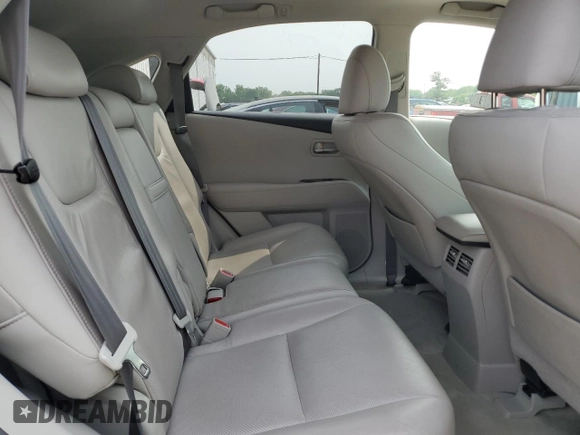 2010 Lexus RX 350 with VIN JTJBK1BA4A2002285, listed as a Copart auction lot 60597945 with 61,903 mi miles and Salvage title. Bid and sale history available at DreamBid. Image 11.