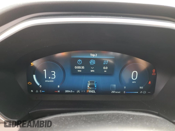 2024 Ford Escape Platinum with VIN 1FMCU9JA2RUA78276, listed as a Copart auction lot 46064715 with 2,854 mi miles and Salvage Title. Bid and sale history available at DreamBid. Image 9.