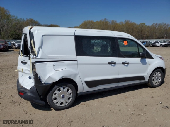 2019 Ford Transit Connect Van XL with VIN NM0LS7E20K1425674, listed as a Copart auction lot 50827195 with 127,174 mi miles and Salvage Title. Bid and sale history available at carsss.com. Image 3.