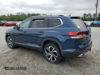 2021 Volkswagen Atlas SEL Premium with VIN 1V2TR2CA0MC532578, listed as a Copart auction lot 58321935 with 95,283 mi miles and Salvage title. Bid and sale history available at DreamBid. Image 2.