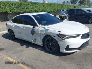 2024 Acura Integra Technology with VIN 19UDE4H65RA005514, listed as a IAAI auction lot 42375143 with 65,384 mi miles and . Bid and sale history available at DreamBid. Image 1.
