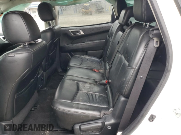 2017 Nissan Pathfinder SV with VIN 5N1DR2MM3HC629693, listed as a Copart auction lot 49261785 with 106,312 mi miles and Salvage Title. Bid and sale history available at carsss.com. Image 11.