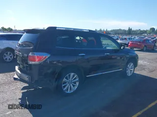 2013 Toyota Highlander Limited with VIN JTEDC3EH1D2011037, listed as a IAAI auction lot 42384576 with 334,621 mi miles and . Bid and sale history available at DreamBid. Image 4.
