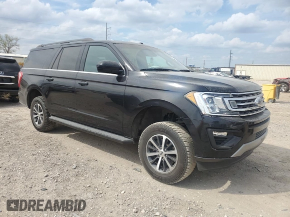 2019 Ford Expedition Max XLT z VIN 1FMJK1HT8KEA58488, wystawiony jako Copart lot #50576755 z przebiegiem 129 871 mil mil oraz Szkoda całkowita • Salvage title. Historia ofert i sprzedaży dostępna na DreamBid. Obrazek 4.