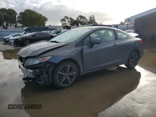 2013 Honda Civic Cpe LX with VIN 2HGFG3B56DH508685, listed as a Copart auction lot 45399285 with 175,183 mi miles and Salvage Title. Bid and sale history available at carsss.com. Image 1.