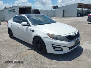 2015 Kia Optima EX with VIN 5XXGN4A77FG369058, listed as a IAAI auction lot 42621804 with 183,635 mi miles and . Bid and sale history available at DreamBid. Image 1.