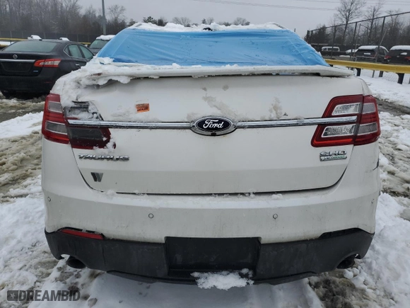 2015 Ford Taurus SHO with VIN 1FAHP2KT3FG189895, listed as a Copart auction lot 44958835 with 0 miles and Salvage Title. Bid and sale history available at carsss.com. Image 6.
