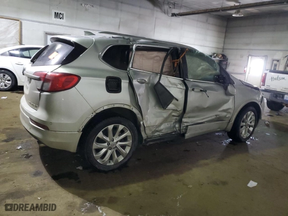 2017 Buick Envision Premium I with VIN LRBFXESX2HD191744, listed as a Copart auction lot 42252565 with 0 mi miles and Clean Title. Bid and sale history available at carsss.com. Image 3.