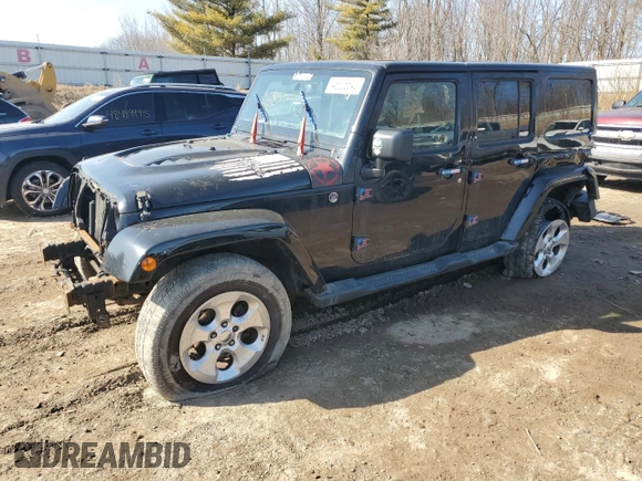 2015 Jeep Wrangler Unlimited Sahara with VIN 1C4BJWEG2FL643469, listed as a Copart auction lot 48535645 with 191,746 mi miles and Clean Title. Bid and sale history available at carsss.com. Image 1.
