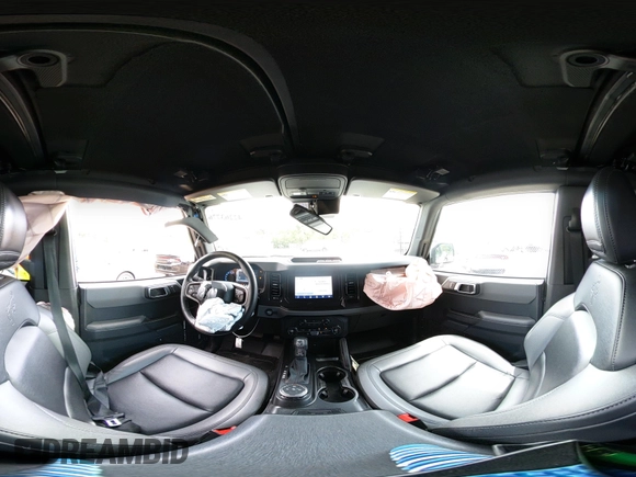 2023 Ford Bronco with VIN 1FMDE5BH5PLC15428, listed as a IAAI auction lot 42263776 with 11,556 mi miles and . Bid and sale history available at DreamBid. Image 19.
