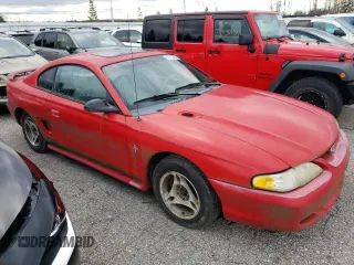 1995 Ford Mustang with VIN 1FALP4041SF254079, listed as a Copart auction lot 82995564 with 164,668 mi miles and Non Repairable. Bid and sale history available at carsss.com. Image 4.