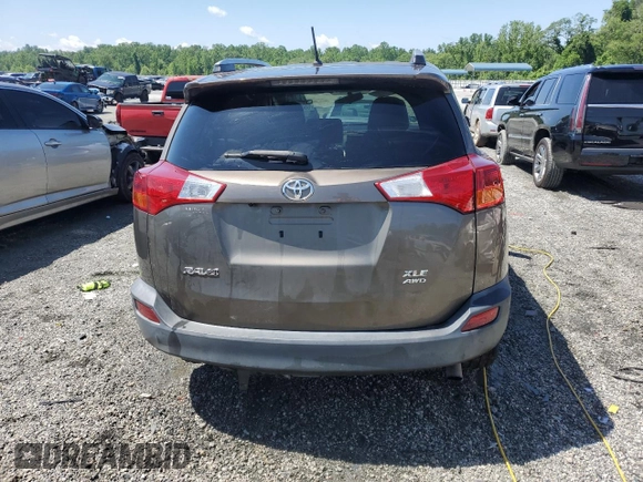 2013 Toyota RAV4 XLE with VIN 2T3RFREV6DW125021, listed as a Copart auction lot 58011425 with 167,139 mi miles and Salvage title. Bid and sale history available at DreamBid. Image 6.