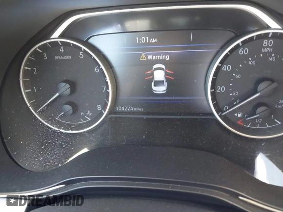 2016 Nissan Maxima SV with VIN 1N4AA6AP7GC435032, listed as a IAAI auction lot 41613039 with 104,274 mi miles and . Bid and sale history available at DreamBid. Image 7.