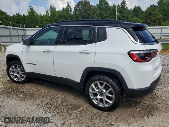 2025 Jeep Compass Limited с VIN 3C4NJDCN3ST513038, выставлен на аукционе Copart как лот 64116135 с пробегом 20 903 миль миль и Чистый • Clean title. История ставок и продаж доступна на DreamBid. Изображение 2.