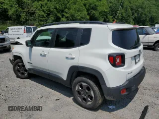 2017 Jeep Renegade Sport with VIN ZACCJBAB5HPE58712, listed as a Copart auction lot 59289025 with 81,393 mi miles and Salvage title. Bid and sale history available at DreamBid. Image 2.