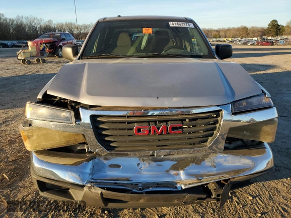 2005 GMC Canyon 1SC SLE Z85 with VIN 1GTCS136658277225, listed as a Copart auction lot 41463175 with 222,391 mi miles and Salvage Title. Bid and sale history available at carsss.com. Image 5.