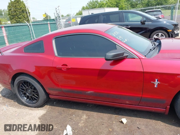 2014 Ford Mustang V6 with VIN 1ZVBP8AM8E5277409, listed as a IAAI auction lot 42415503 with 84,309 mi miles and . Bid and sale history available at DreamBid. Image 13.