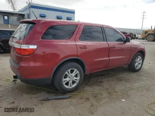 2011 Dodge Durango Express with VIN 1D4RE2GG4BC667553, listed as a Copart auction lot 48150265 with 185,983 mi miles and Salvage Title. Bid and sale history available at carsss.com. Image 3.