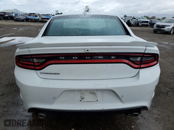 2023 Dodge Charger GT with VIN 2C3CDXHG5PH546850, listed as a Copart auction lot 51508745 with 50,765 mi miles and Non Repairable. Bid and sale history available at carsss.com. Image 6.