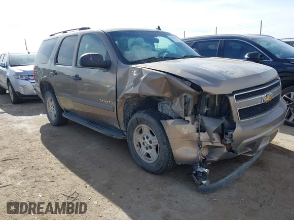 2007 Chevrolet Tahoe LTZ z VIN 1GNFC130X7R241919, wystawiony jako IAAI lot #41270202 z przebiegiem Nie podano mil oraz . Historia ofert i sprzedaży dostępna na DreamBid. Obrazek 1.
