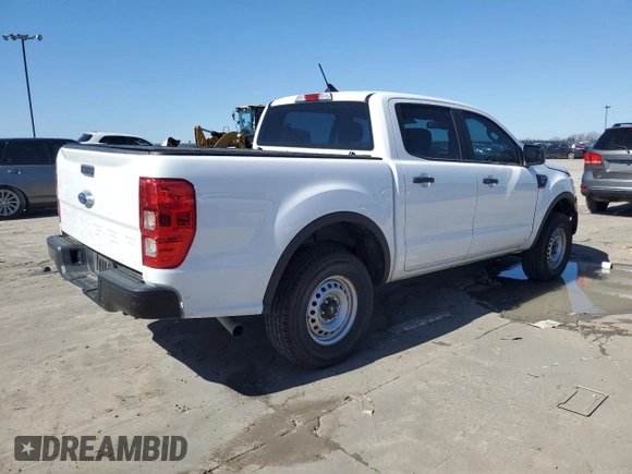 2022 Ford Ranger XL with VIN 1FTER4EH9NLD53716, listed as a Copart auction lot 46409035 with 57,411 mi miles and Salvage Title. Bid and sale history available at DreamBid. Image 3.