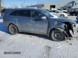 2020 Kia Sorento EX V6 with VIN 5XYPHDA57LG621081, listed as a Copart auction lot 43546465 with 107,182 mi miles and Salvage Title. Bid and sale history available at carsss.com. Image 4.